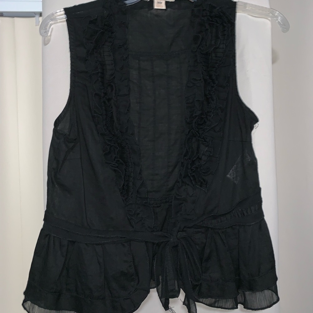Black vest